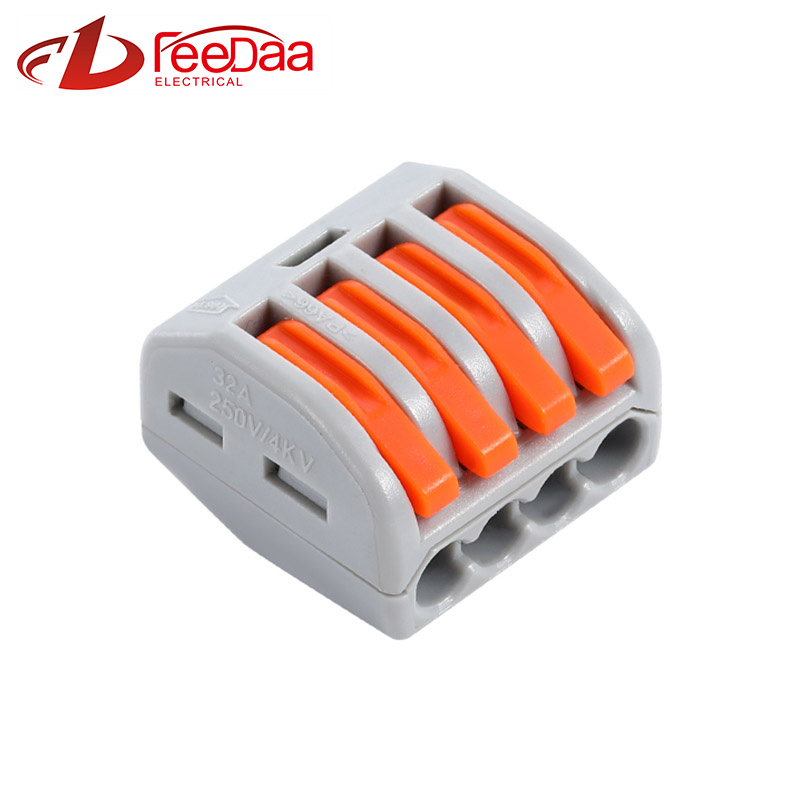 WAGO 222 Series Quickly Wire Connector | 1 ind 3 ud PCT-214