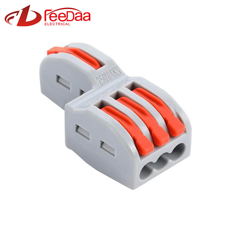 Mini Quick Wire Connector 1 In Multiple Out | 1 ind 3 ud 13A