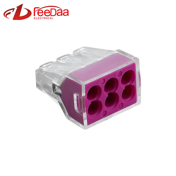 WAGO 773 Series Quickly Wire Connector | 1 ind 5 ud PCT-106